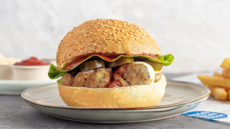 Mama Mia Meatball Burger