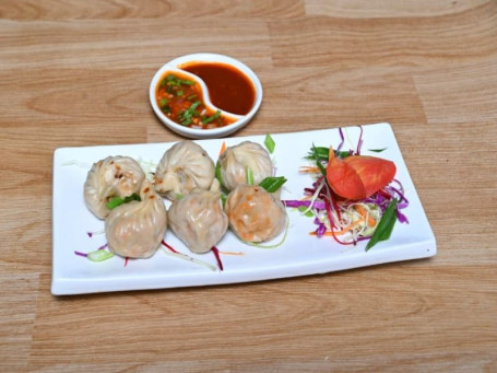 Veg Schezwan Mushroom Dim Sum (6 Pcs)