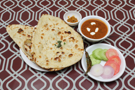 Dal Makhani 2 Naan (With Out Onion Garlic)