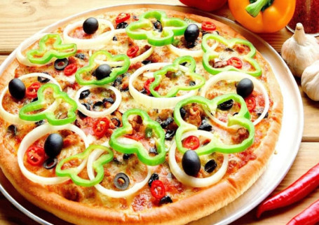 Veg Makhani Gravy Pizza [8 Inches]