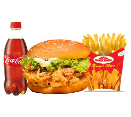 Chicken Burger Combo-A