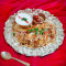 Daawat -E -Hyderabadi Chicken Briyani Raita Gulab Jamun Salan