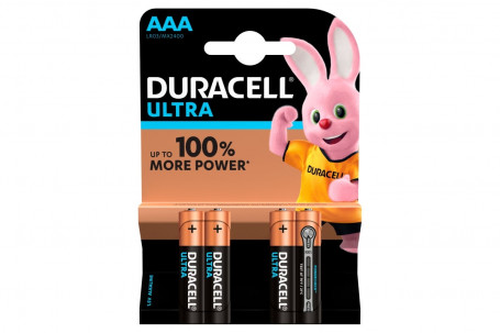 Duracell Ultra Power Batteries AAA pack