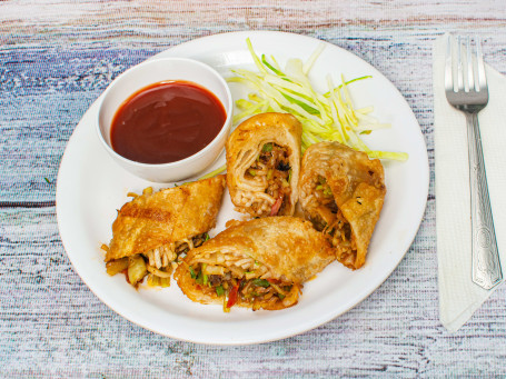 Freshly Prepared Spring Rolls