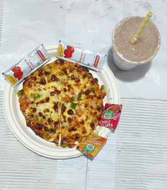 O.t.c. Pizza +Cold Coffee