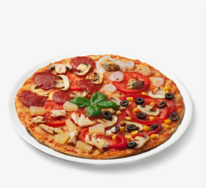 Medium Double Layer Four Seasons Special Pizza