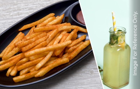 Peri Peri French Fries Fresh Lime Soda