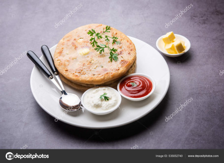 Sattu Pyaz Paratha (1Pc Curd Picke)