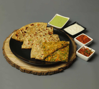 Special Mix Veg Paratha