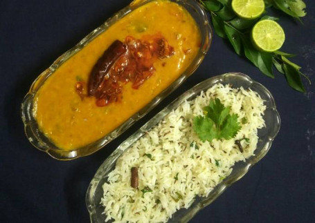 Daal Tadka Rice Bowl