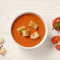 Sopa cremosa de tomate infantil