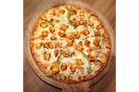 8 Inches Thin Crust Paneer Tikka Pizza (Chefs Special)