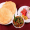 1 Aloo Bhature With Chole