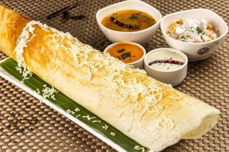 Schezwan Plain Dosa With Cheese