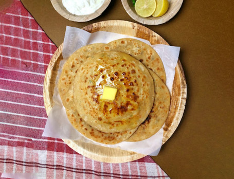 Cheese Paneer Pyaz Paratha