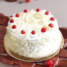 Eggless White Forest Cake 500Gms)