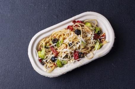 Oven Dried Tomato Broccoli Aglio -E-Olio Pasta