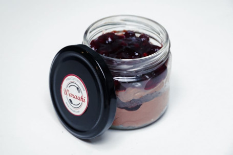 Chocolate Marquise With Berries Jar