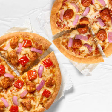 Oferta De Super Valor: 2 Pizzas Pessoais Não Vegetarianas A Partir De Rs 349 (Economize Até 45