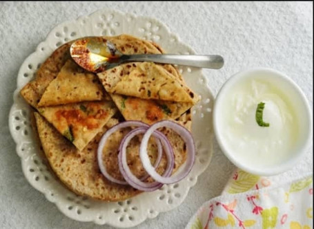 2 Achari Parantha Raita Sweet