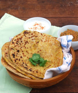 Desi Ghee Aloo Govi Pyaz Paratha