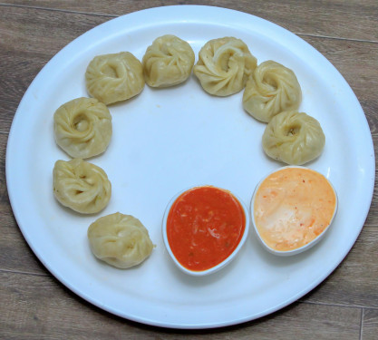 Steam Veg Momos[10Pcs]