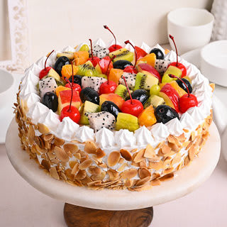 Fresh Fruits Cake 2 Pound