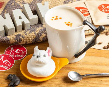 法Q焦糖鮮奶茶 Marshmallow Caramel Fresh Milk Tea Latte