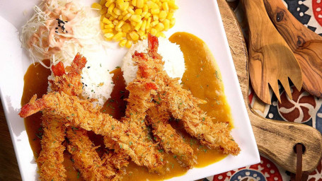 Curry Shrimp Katsu