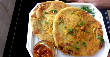 Mutton Bhurji Paratha