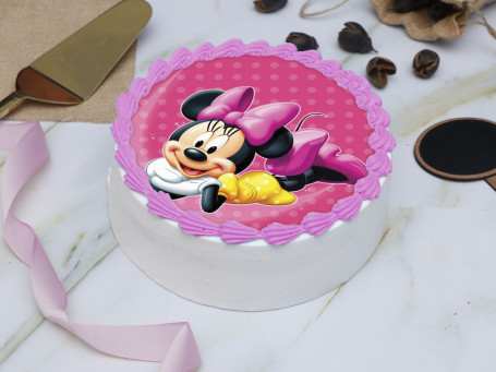 Bolo Com Foto Da Minnie Mouse