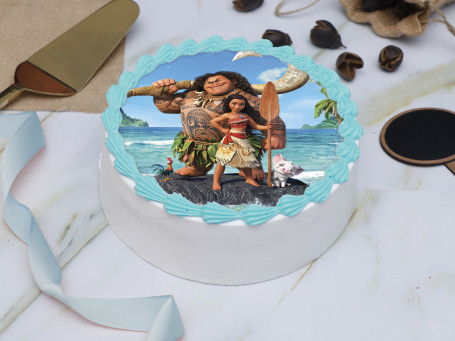 Bolo Fotográfico Tema Moana