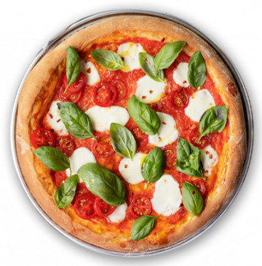 Margherita With Basil Pizza