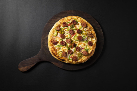 Beef Sausage Pizza 7 Inch (Small)