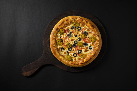 Cheese Burst Veggie Pizza.7 Inch( Small)