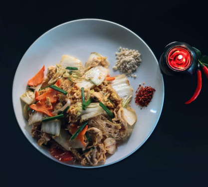 Stir Fried Chicken Thai Glass Noodles