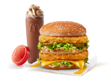 Frango Big Mac American Mud Pie