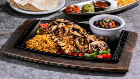 Fajitas De Frango Com Cogumelos