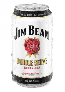 Free Can Of Jim Beam Double Serve Bourbon And Cola