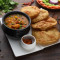 Poori Bhaji Mirch Fried Combo Raita