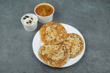 Ghee, Cheese And Podi Dosa