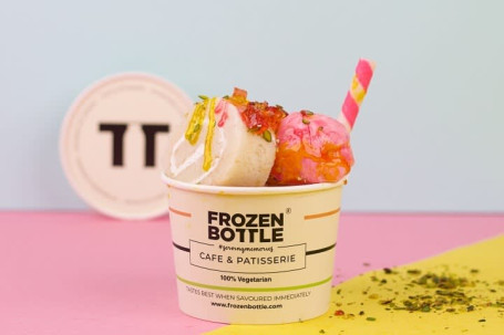 Rose Saffron Pistachio Cake Sundae Tub