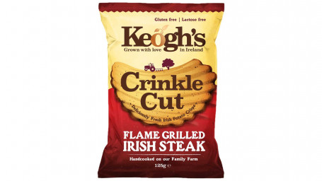 Keogh's Flame Grilled Irish Steak Chips, Oz