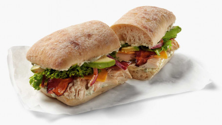 Frango Avocado Club Em Ciabatta