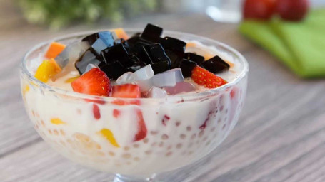 Mixed Fresh Fruit With Basil Seed