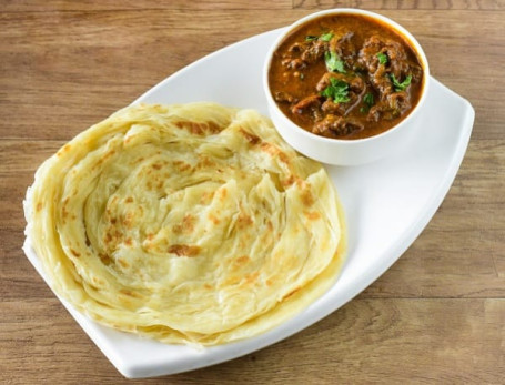 Porotta (3 Pc) Beef Curry