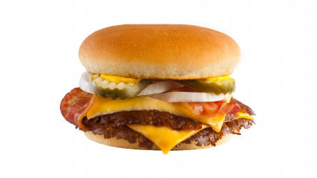 Steakburger Duplo Com Queijo E Bacon