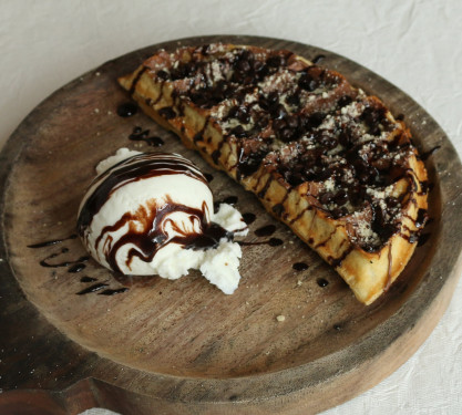 Belgian Dark Chocolate Waffles