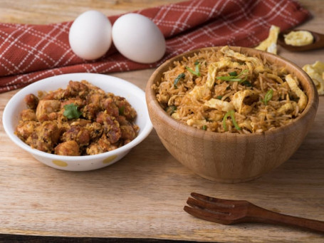 Egg Schezwan Fried Rice Boneless Kozhi Muttai Varuval