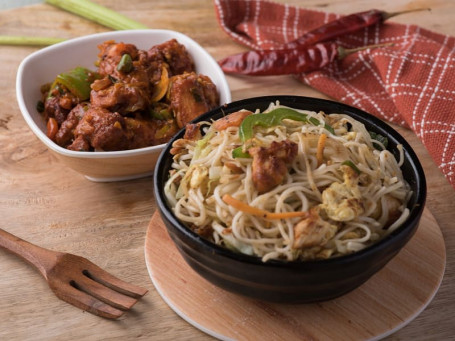 Chicken Noodles Boneless Chilli Chicken